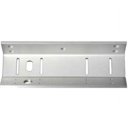 Alarm Controls AM6325 1/4" Adjustable Single Bracket for 1200 Series Single Magnetic Lock, 10-1/2" 2-5/16" 2-5/16", Clear Anodized
