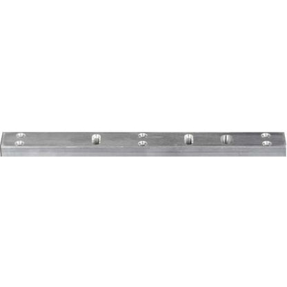 Alarm Controls AM6300 1/2" Spacer Plate for 1200LB Single Magnetic Lock, 10-1/2" 1-1/2" 1/2", Clear Anodized