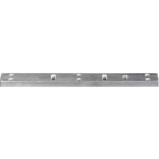 Alarm Controls AM6300 1/2" Spacer Plate for 1200LB Single Magnetic Lock, 10-1/2" 1-1/2" 1/2", Clear Anodized