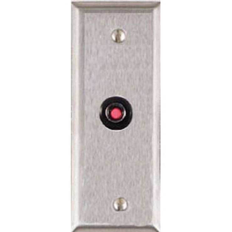 Alarm Controls RP-44 Remote Wall plate with Single DPDT Switch, Single Gang