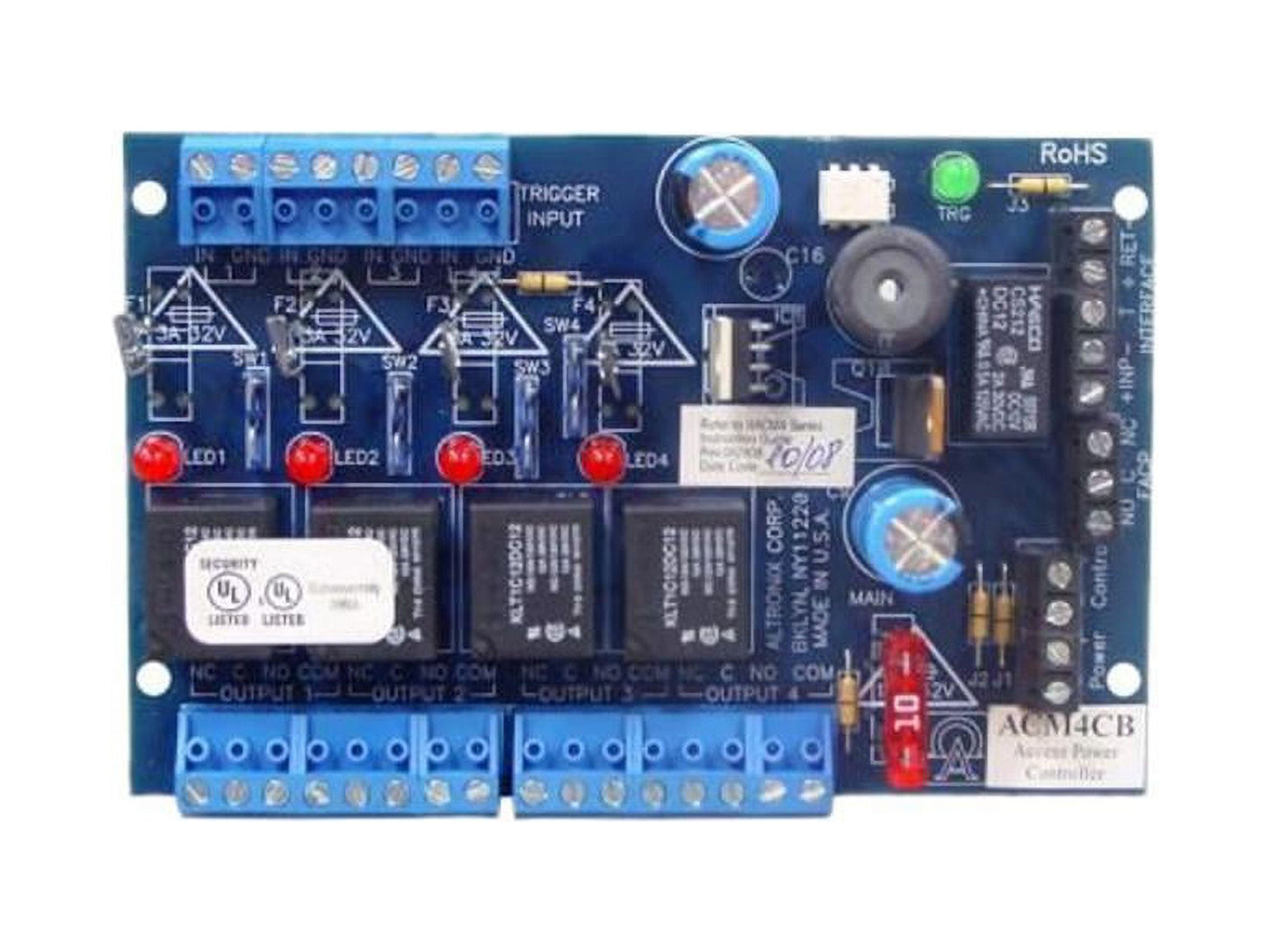 Altronix ACM4CB Access Power Controller