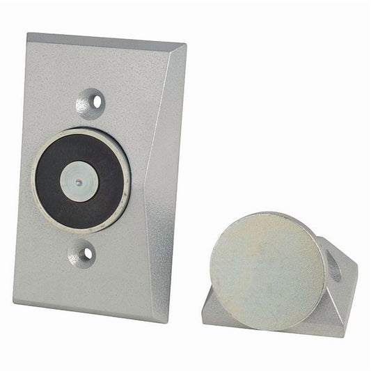 Kidde 1505-AQN5 Flush Wall Mounted Electromagnetic Door Holder, Short Catch Plate, 24V AC/DC; 120V AC