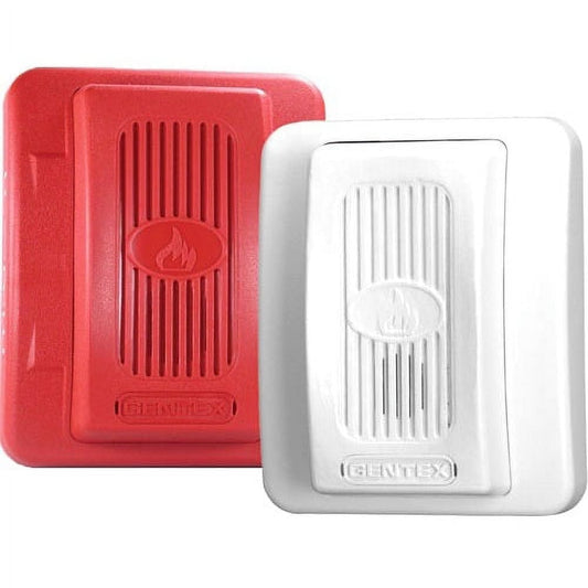 Gentex GEH24-R Commander2 Series Low-Profile Evacuation Horn, 24VDC, Red