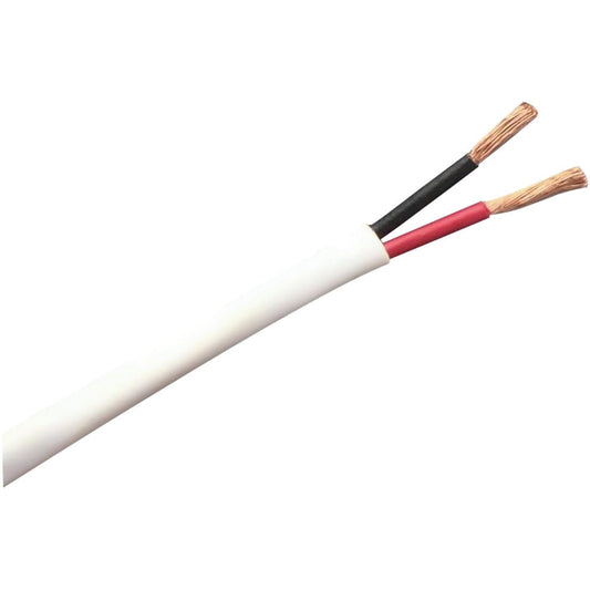 Genesis 52515501 16/4 Stranded Riser Speaker Cable, Unshielded, CL3R, CMR, FT4, Sunlight Resistant, 500' (152.4 m), REELEX Pull Box, White (Replaces 52515505)