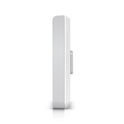 Ubiquiti U6-IW-US Wall-Mounted WiFi 6 AP with 6-Spatial Streams and Built-In 4-Port Switch