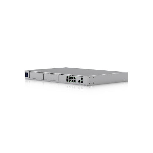 Network switch on a white background