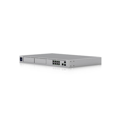 Network switch on a white background