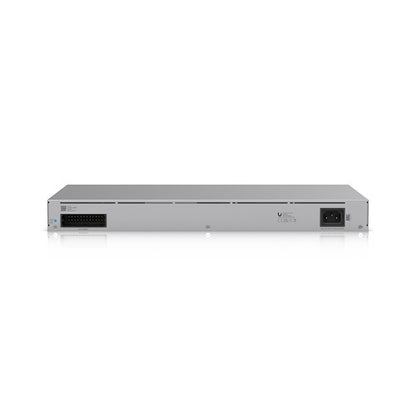 Network switch on a white background