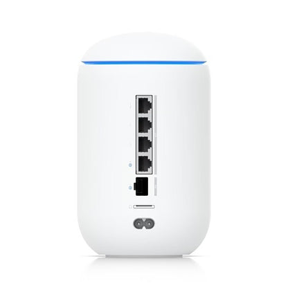 Ubiquiti UDR7-US Dream Router 7 Desktop 10G Cloud Gateway with Integrated WiFi 7, PoE Switch, MicroSD Storage, and Full UniFi Application Support