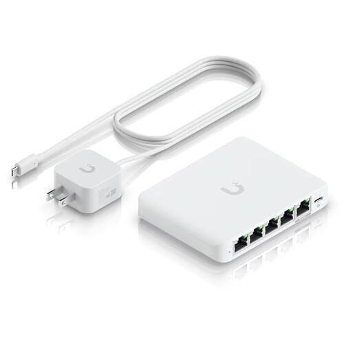 Ubiquiti USW-FLEX-2.5G-5 5-Port Flex Mini 2.5G Managed Network Switch