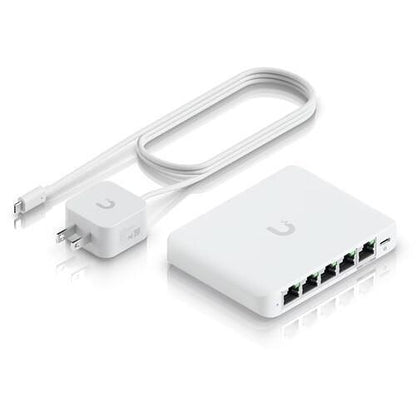 Ubiquiti USW-FLEX-2.5G-5 5-Port Flex Mini 2.5G Managed Network Switch