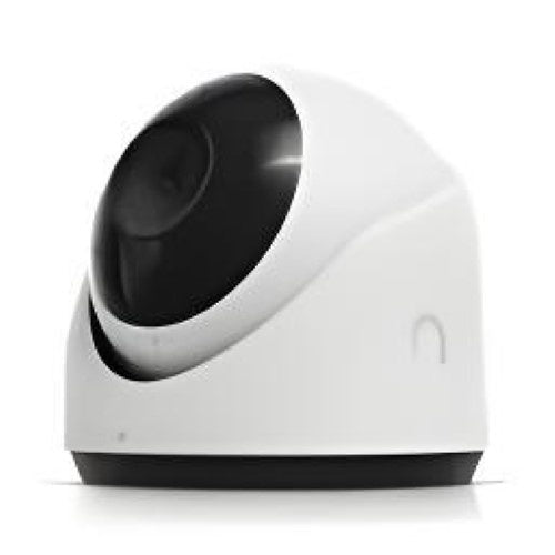 Ubiquiti UVC-G6-TURRET-W G6 PoE Turret IP Camera, 4K All-Weather with 1/1.8" 8MP Sensor, Multi-TOPS AI Engine, and 3-Axis Adjustment, White