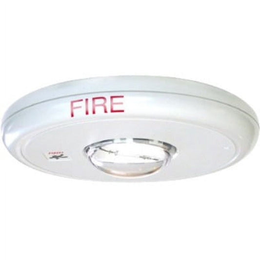 Kidde EGCF-VMH Genesis Strobe, Ceiling Mt., 95-177 CD, Marked in.Fire in., 24VDC, White
