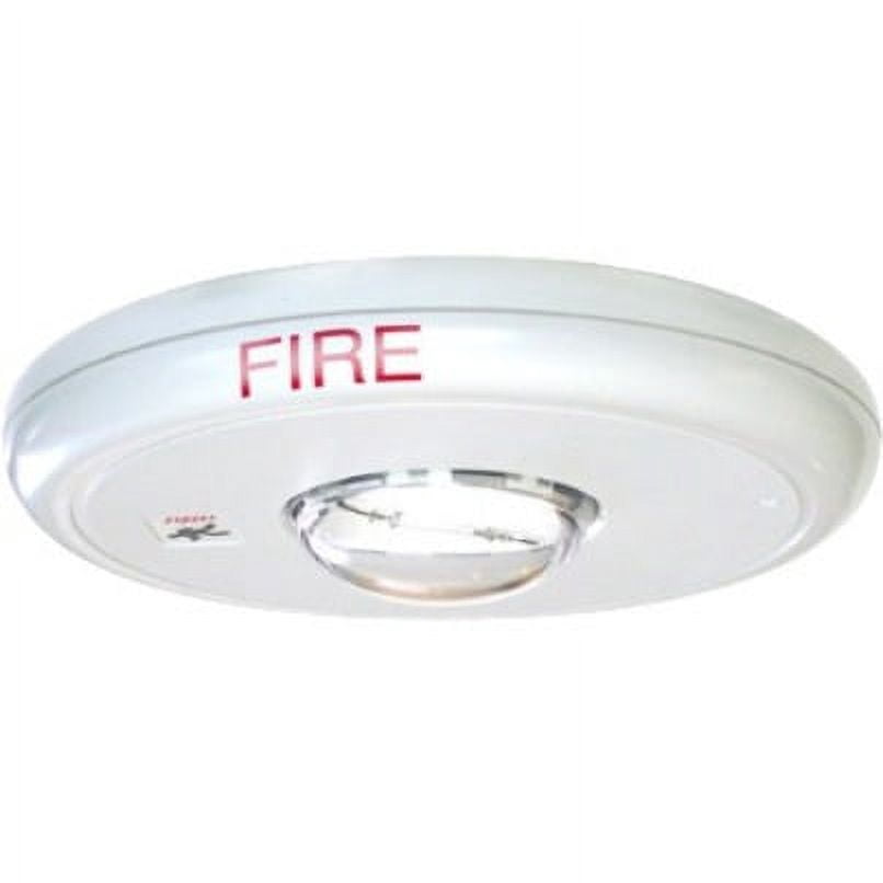 Kidde EGCF-VMH Genesis Strobe, Ceiling Mt., 95-177 CD, Marked in.Fire in., 24VDC, White