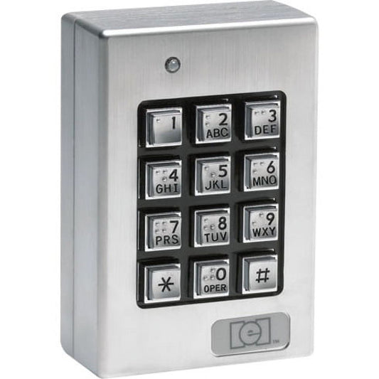 Linear 212SE Weatherproof Keypad (Silver)