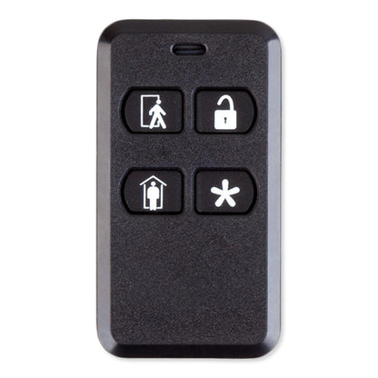 2GIG KEY2-345 4-Button Key fob Remote with Year Lithium Battery, Compatible with 2GIG Control Panels (KEY2)