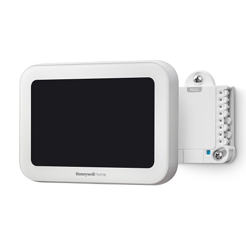 Honeywell Home smart thermostat on a white background