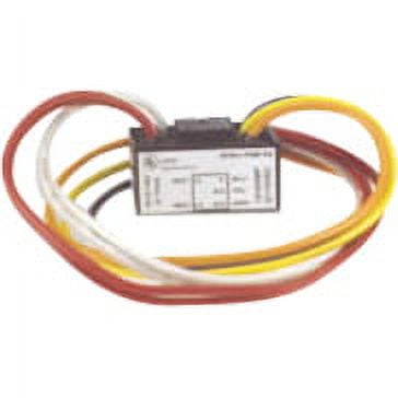 Electrical component with wires on a white background