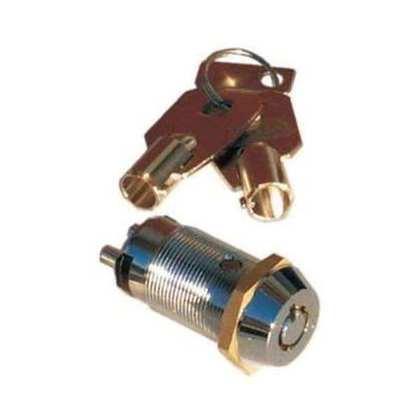 Seco-Larm SS-090-2H3 Tubular Keylock Switch - Shunt ON/OFF - #1303