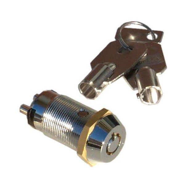 Seco-Larm SS-095-1H3 Tubular Key Lock Switch - Momentary ON / Shunt OFF - #1303