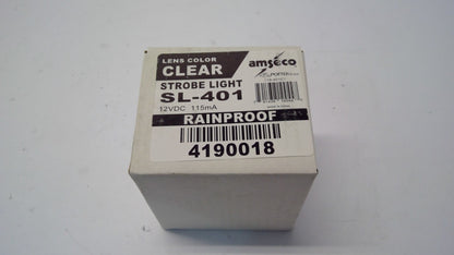 Potter SL-401-C  60,000 Candle Power Output Strobe, Clear (4190018)