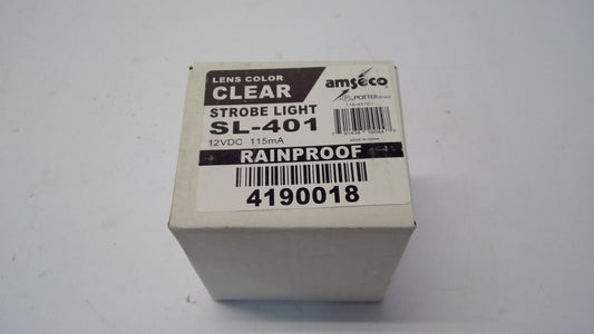 Potter SL-401-C  60,000 Candle Power Output Strobe, Clear (4190018)