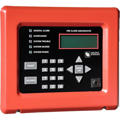 Silent Knight 005860R Intelliknight Remote Annunciator, Red