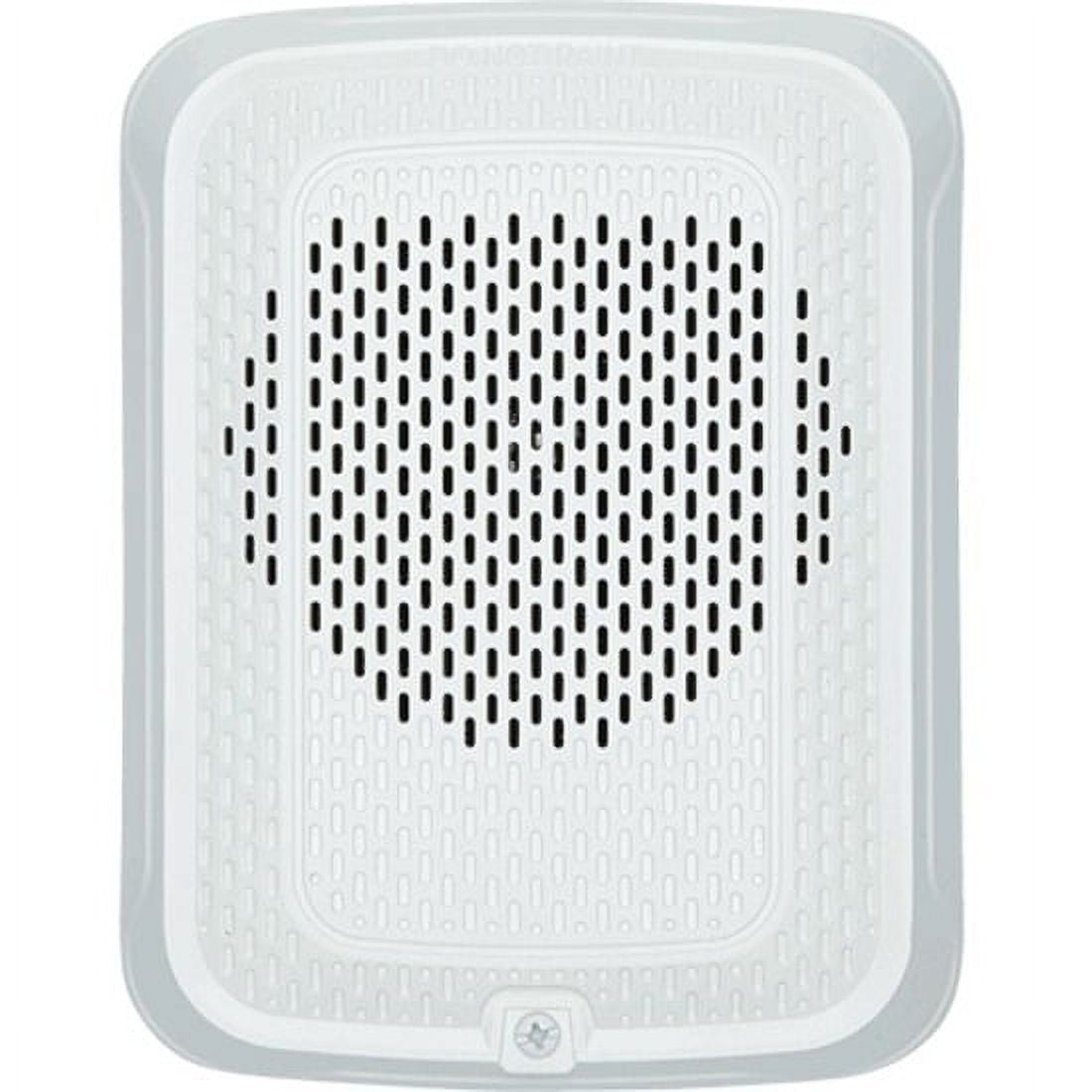 System Sensor SPWL L-Series Indoor High Fidelity Speaker, Wall Mount, NO Marking, White