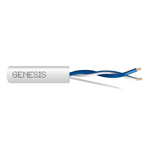 Genesis 32522101 22/1-Pair Stranded Unshielded LonWorks Cable, Plenum, CMP, FT6, 1000' (304.8 m