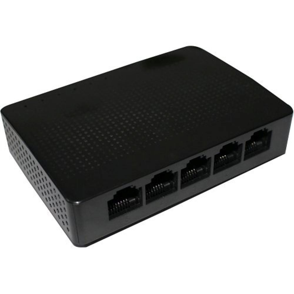 UltraTech 0E-5PGIGUN 5-Port Gigabit Unmanaged Ethernet Switch