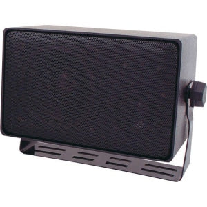 CSI/SPECO DMS-3TS BLACK 3-Way Indoor/Outdoor Weather Resistant Multi-TAP 70-Volt Speaker in Black