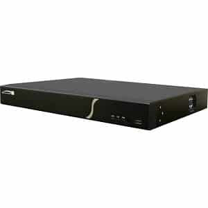 Speco H16HRLN 16-Channel Hybrid DVR, HDD Not Included, Black