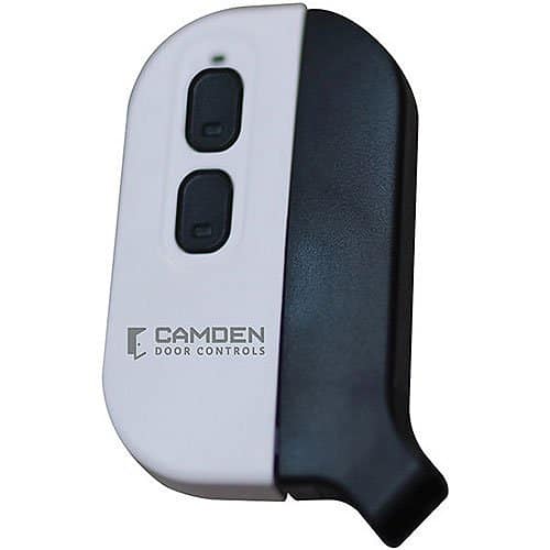 Camden Door Controls remote control on a white background