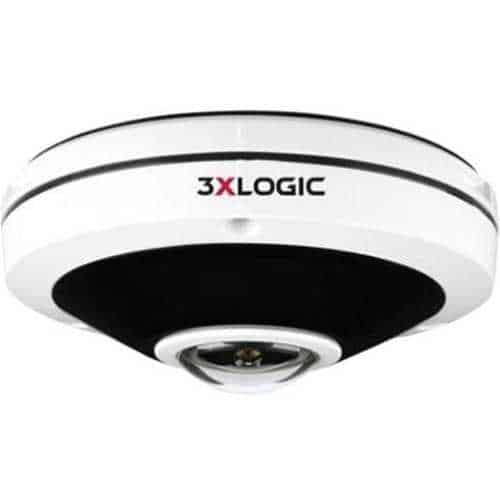 3xLOGIC VX-6M-360-IAW VISIX 6MP Outdoor Fisheye IP Camera