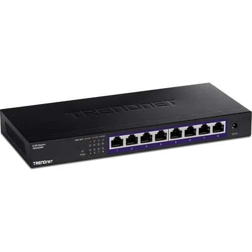 TRENDnet TEG-S380 8-Port Unmanaged 2.5G Switch, 40Gbps