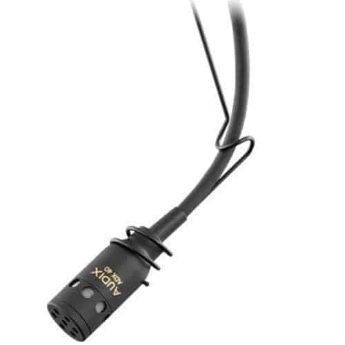 Audix ADX40W Miniature Hanging Choir Microphone. Requires 9 – 52 V Phantom Power, White