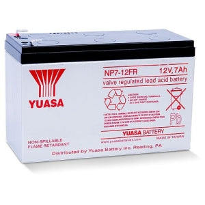 Yuasa NP712FR 12V, 7Ah Fire Retardant SLA Battery