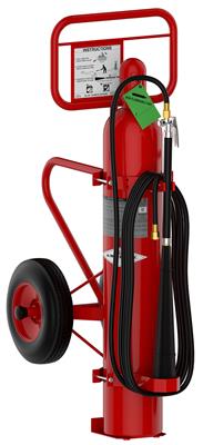 Amerex 333 50 lb C02 wheeled Fire Extinguisher