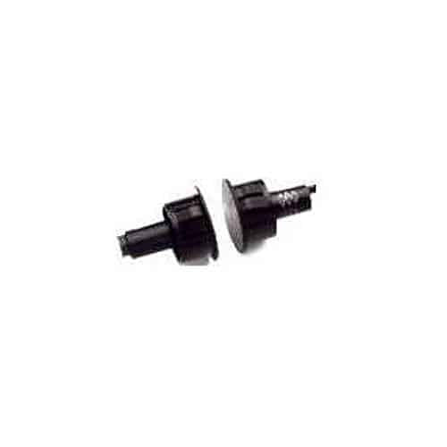 GRI 180-12-BL  3/4" Steel Door Recessed Switch Set, Standard Gap, C Fire Rated Black 10 pack
