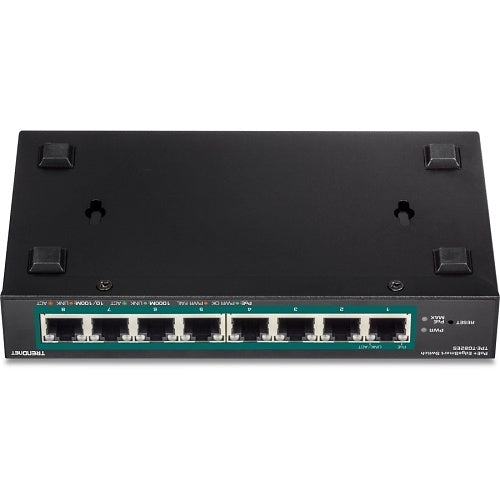 TRENDnet TPE-TG82ES 8-Port Gigabit EdgeSmart PoE+ Switch, 16Gbps