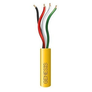 Genesis 21045802 Speed Bag 22/4 Stranded Riser Cable, 500', Yellow (Replaces 11045802)