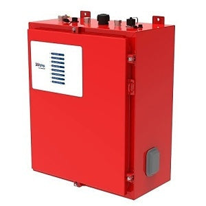 Honeywell BDA HONBDA-BTTY-100100 Fiplex 24V DC, 100Ah Battery Backup Unit with Built-in Annunciator and Batteries