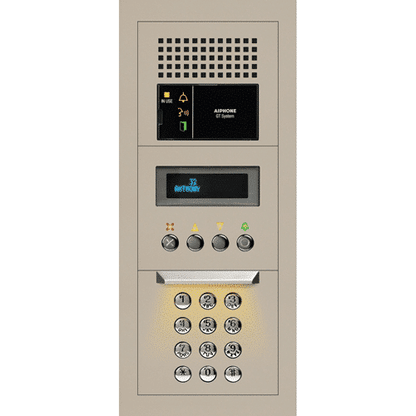Aiphone GTA-DESB 10-Key Audio Entrance Panel Kit with GT-DB and GT-NSB