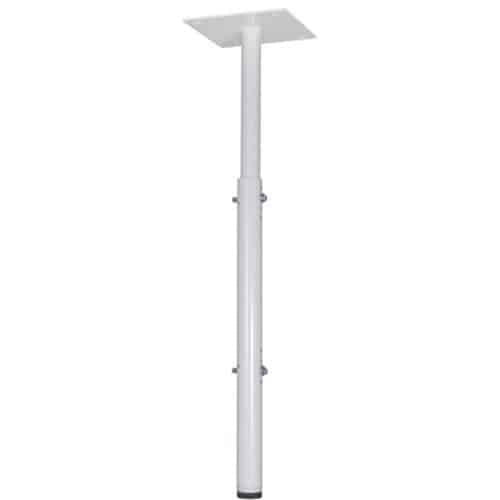 Chief CMA100W Ceiling Plate with Adjustable 1.5" NPT Column, 8" (203 mm), for Mounting Projector, White