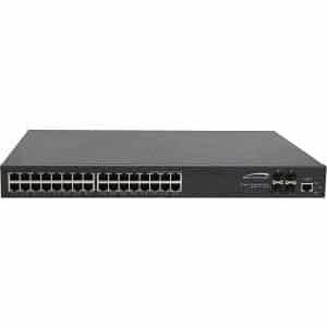 Speco Technologies 32-port managed network switch on a white background