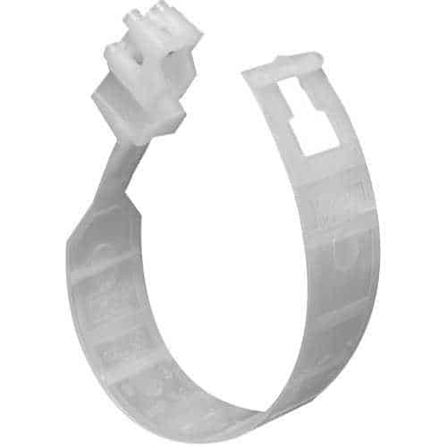 Arlington TL25P the LOOP Cable Support, Non-Metallic, 2-1/2", UV-Rated Plastic, White