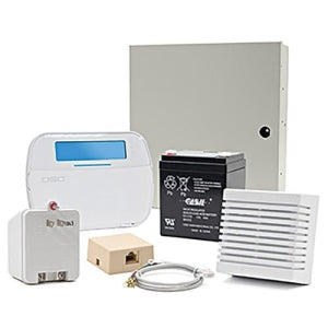 DSC HS32-119 PowerSeries Neo HS2032NK Alarm Control Panel Kit, 6-Piece, Includes Control Panel, Keypad, Indoor Siren, Battery and Transformer