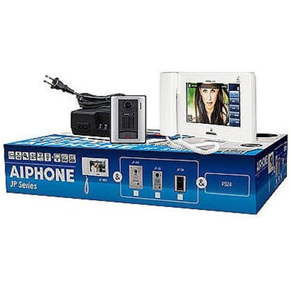 Aiphone JPS-4AED 7" Touchscreen Video Intercom Set, 3-Piece, Includes JP-DA, JP-4MED, PS-2420UL