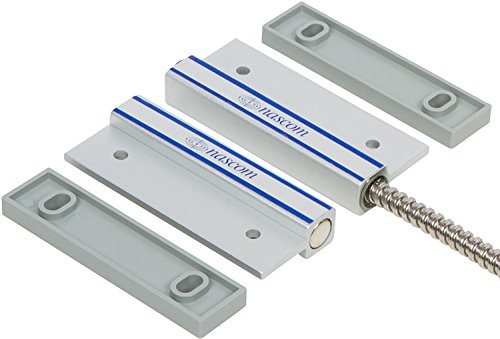 Nascom - N505AU/ST - Man Door Surface Mount Aluminum Steel Door Switch Featuring No Dead Spot Technology