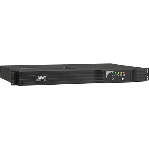 Tripp Lite SMART750RM1U SmartPro 120V 750VA 600W Line-Interactive Sine Wave UPS, 1U Rack/Vertical, Network Management Card Options, USB, DB9 Serial